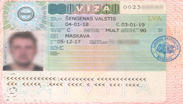 Latvijas Republikas vīza