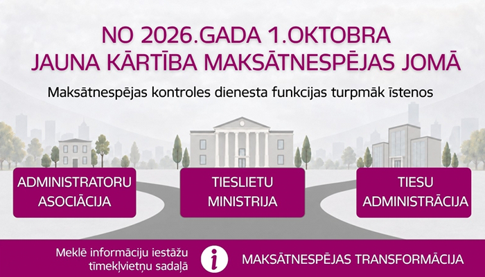 Maksātnespējas jomas transformācija